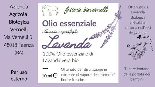 OLIO ESSENZIALE LAVANDA VERA 100% - 10 ml € 18,50 spedizione gratuita