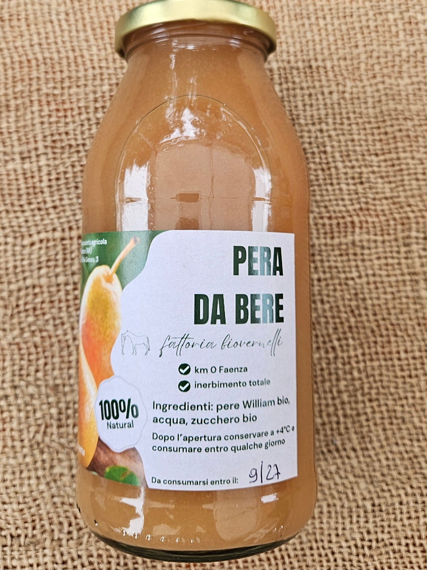 Succo di frutta - Pera da bere - 8 bottiglie da 200 ml € 20 spedizione gratuita